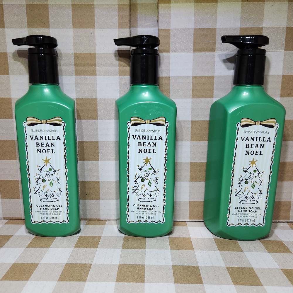 Vanilla Bean Noel Bath & Body Works Gel Hand soap